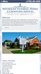 Mobile Screenshot of hitzemanfuneral.com